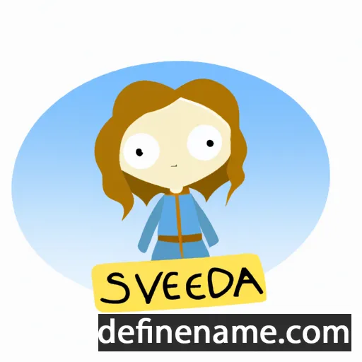 cartoon of the name Svenda