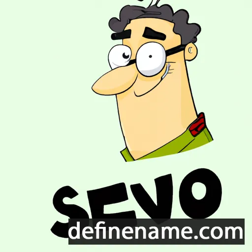 cartoon of the name Sveno