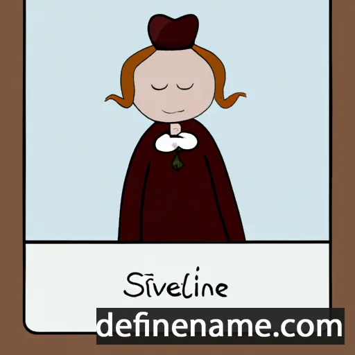 cartoon of the name Svetlanæ