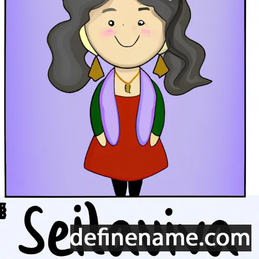 cartoon of the name Svetljana