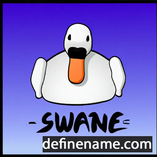 Swanne cartoon