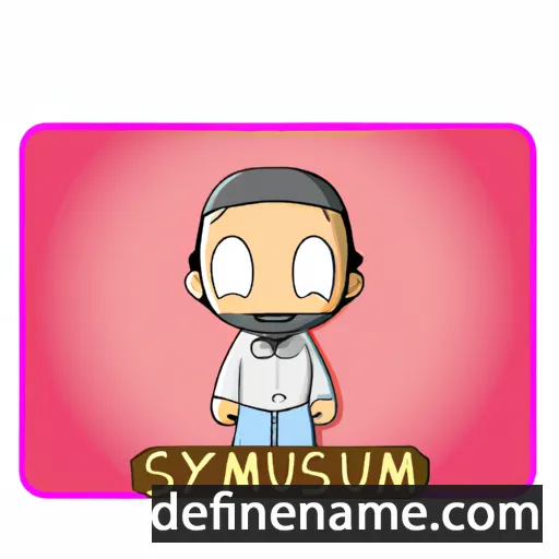 Syamsul cartoon