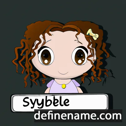 cartoon of the name Sybelle