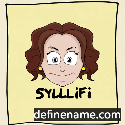 Sybill cartoon