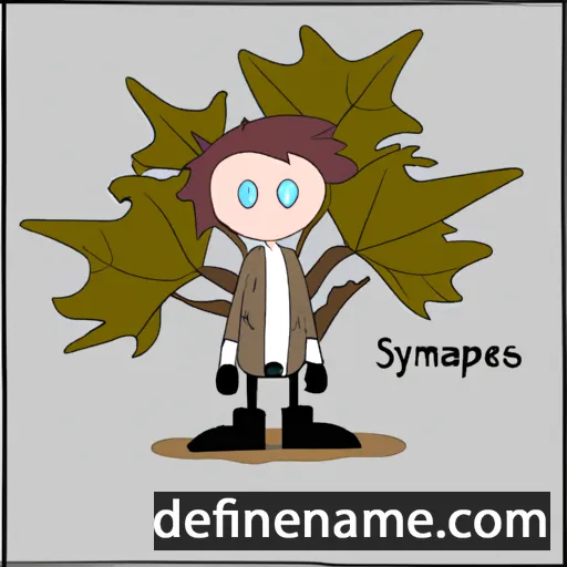 cartoon of the name Sycamore