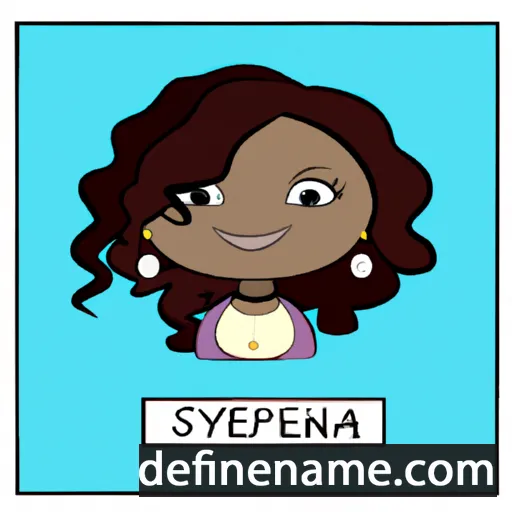 Syleena cartoon