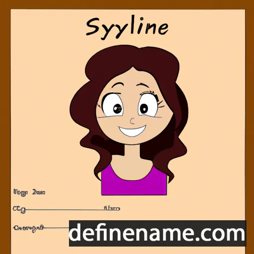 Sylvine cartoon