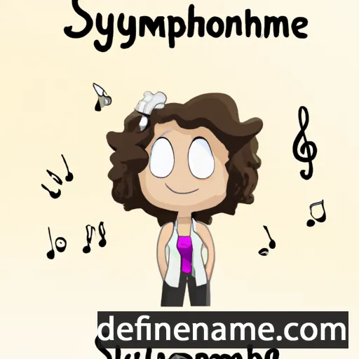 Symphorienne cartoon