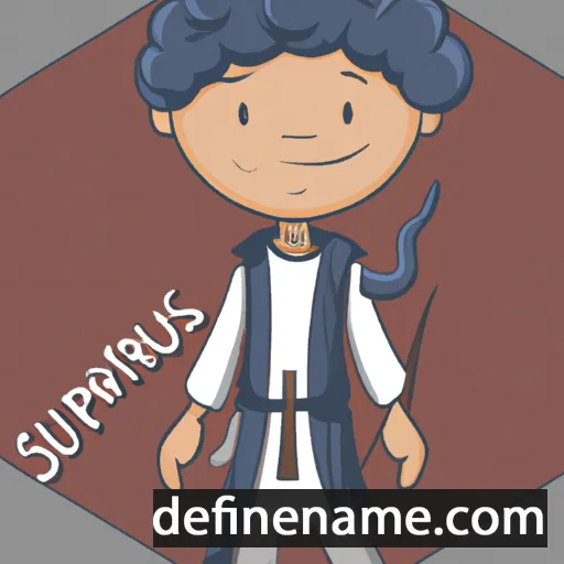 cartoon of the name Symphorius