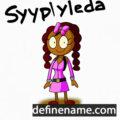 cartoon of the name Synderilla