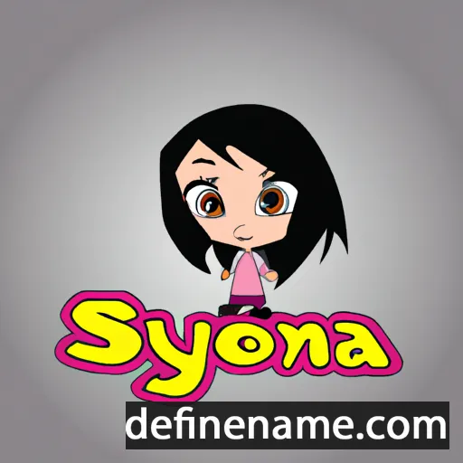 Syona cartoon