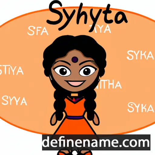 Syritha cartoon