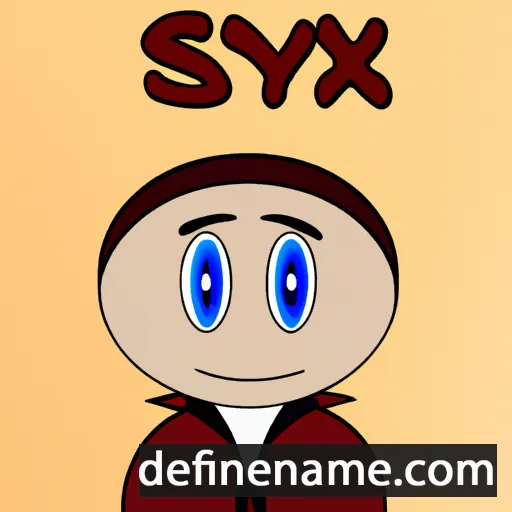 Syx cartoon