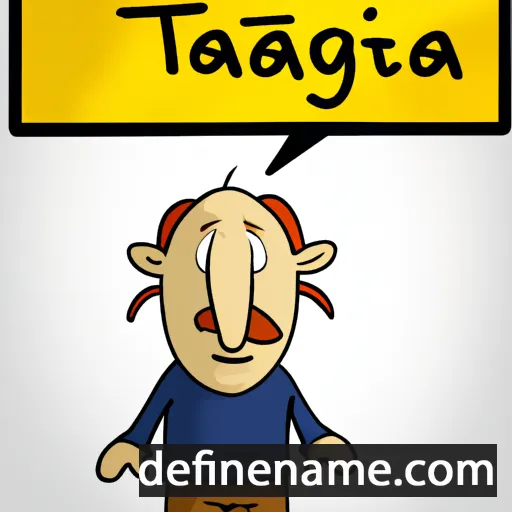 Tälğät cartoon