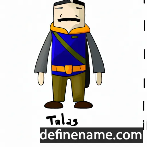 cartoon of the name Tālis