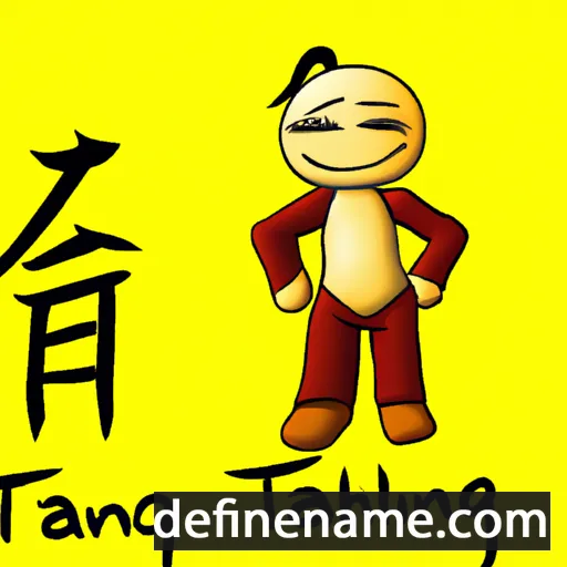 cartoon of the name Tai Yang