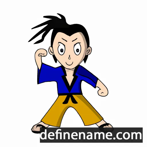 cartoon of the name Taijiro