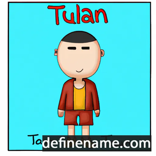 cartoon of the name Taijuan