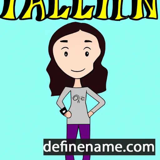 Tailynn cartoon