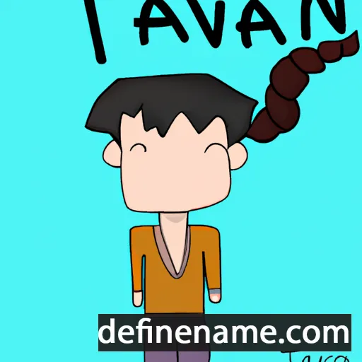 cartoon of the name Taivan