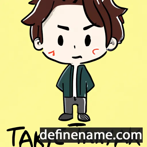 Takayuki cartoon