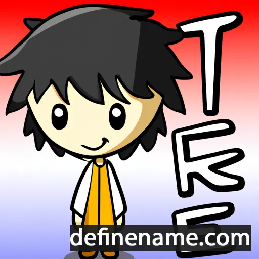 cartoon of the name Takeru