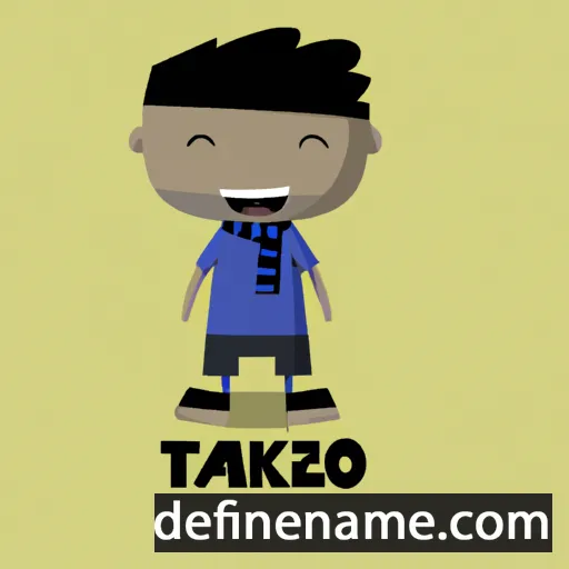 cartoon of the name Takezo