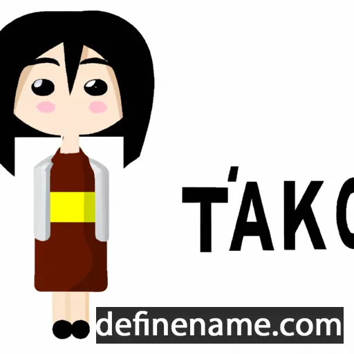 Takiko cartoon