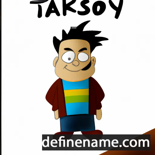 Taksony cartoon