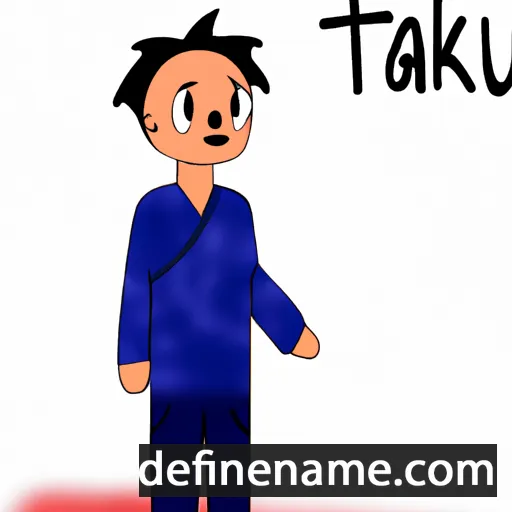 Taku cartoon