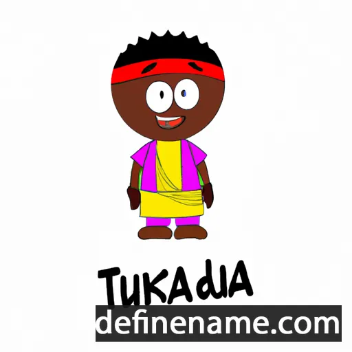 cartoon of the name Takunda