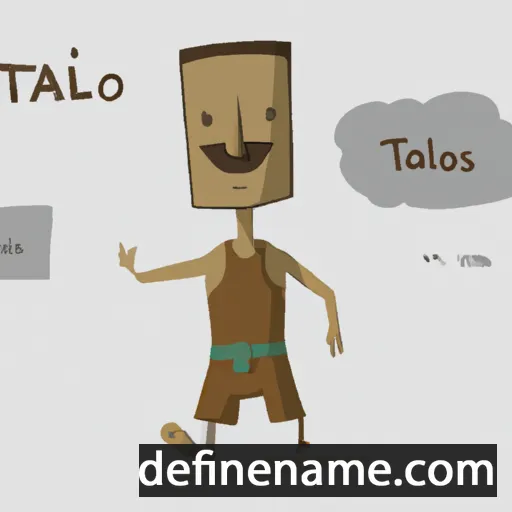 Talos cartoon