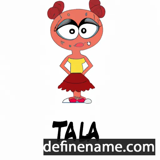 Talula cartoon