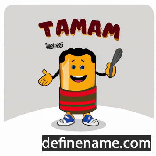 Tamalan cartoon