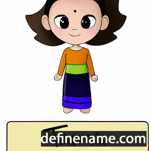 cartoon of the name Tamana