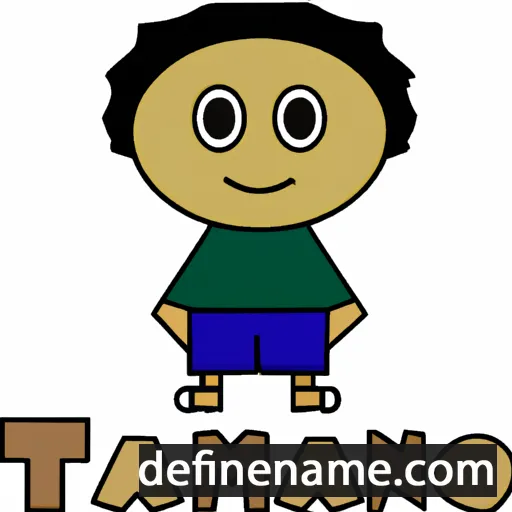 cartoon of the name Tamanno