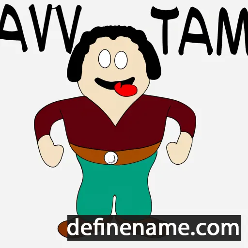 cartoon of the name Tamasvi