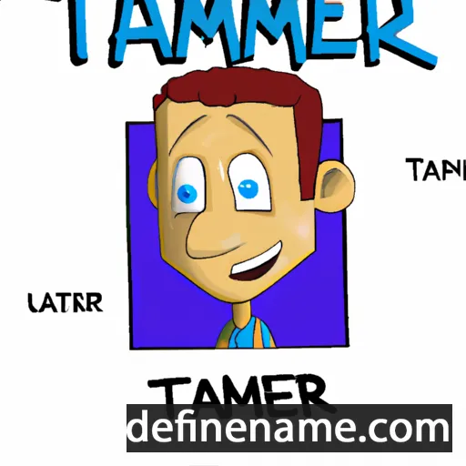 Tamer cartoon