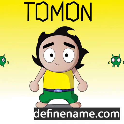 cartoon of the name Tamon