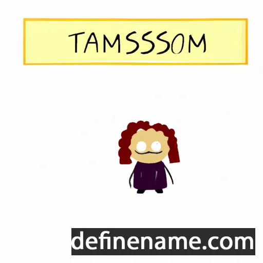 cartoon of the name Tamsind