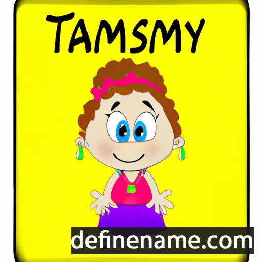 Tamsy cartoon