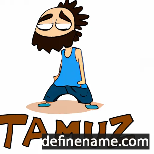 cartoon of the name Tamuz