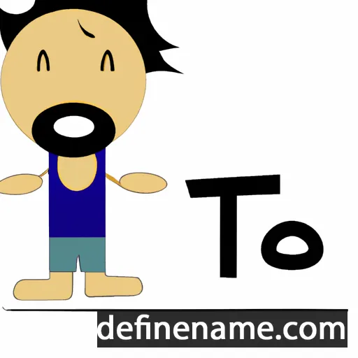 cartoon of the name Tão