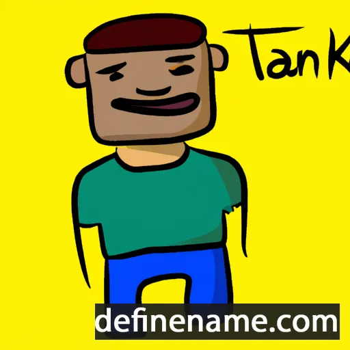 Tanek cartoon