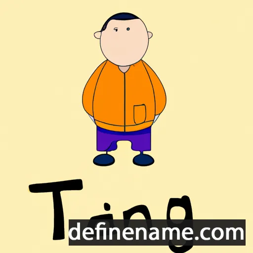 cartoon of the name Tang