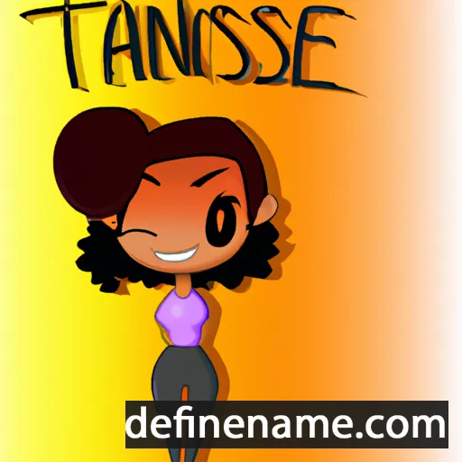 Tanise cartoon