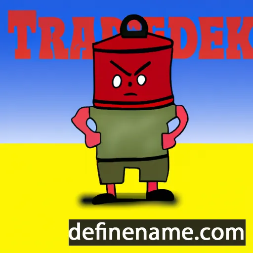 Tankréd cartoon