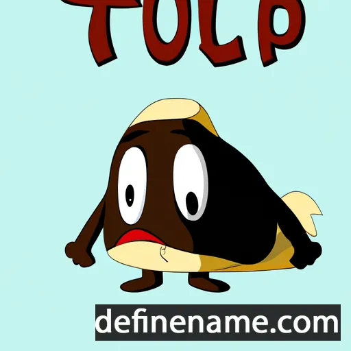 cartoon of the name Tapu