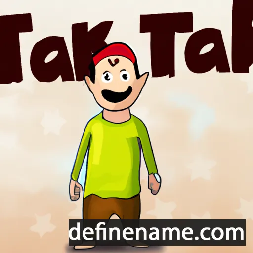 cartoon of the name Tarak