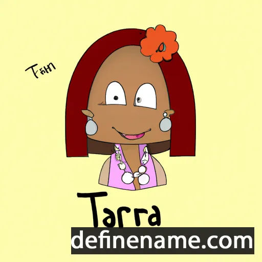 Tarita cartoon